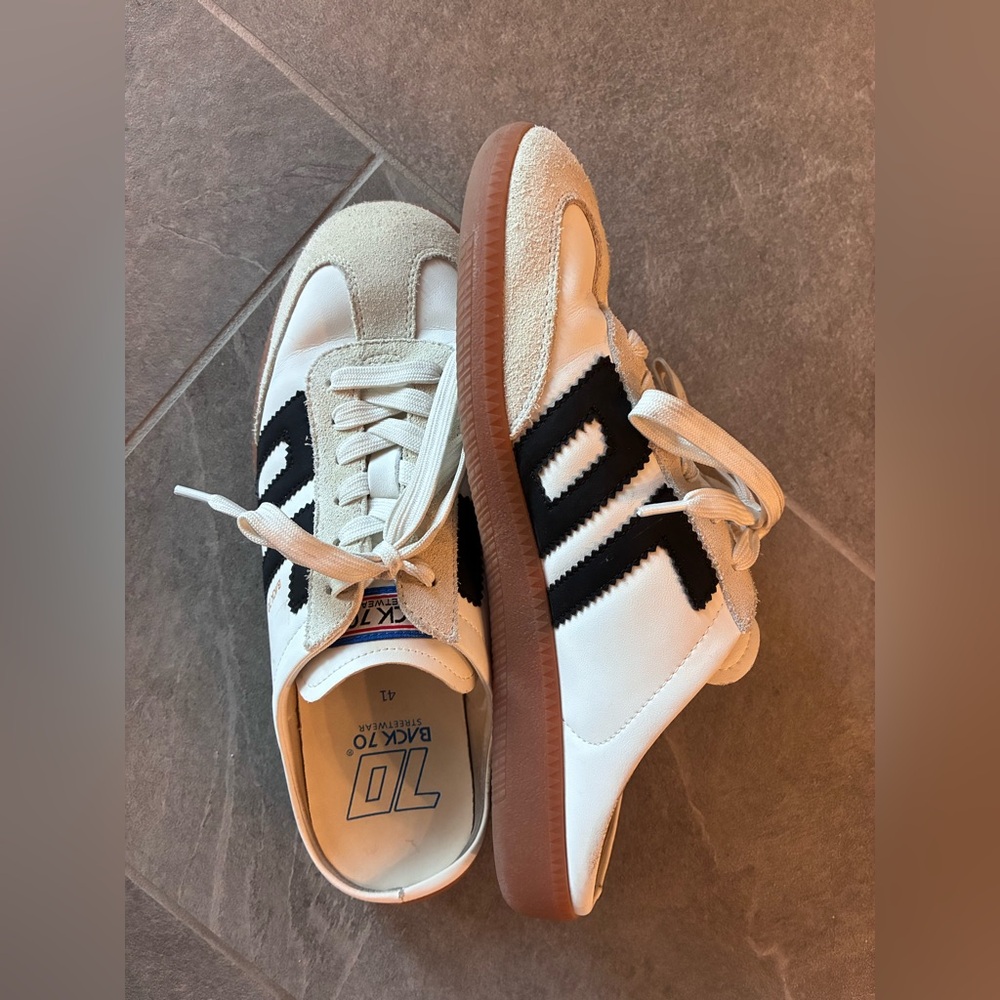 Back 70 Backless Sneakers size